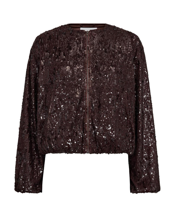 SOPHIECC SEQUIN BALLOON JACKET
