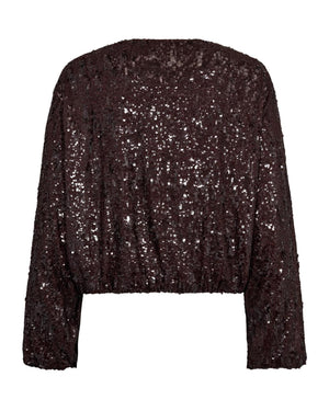 SOPHIECC SEQUIN BALLOON JACKET