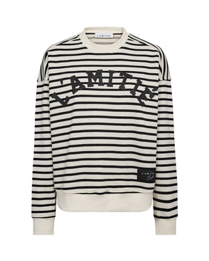 STRIPE LOGO SWEAT