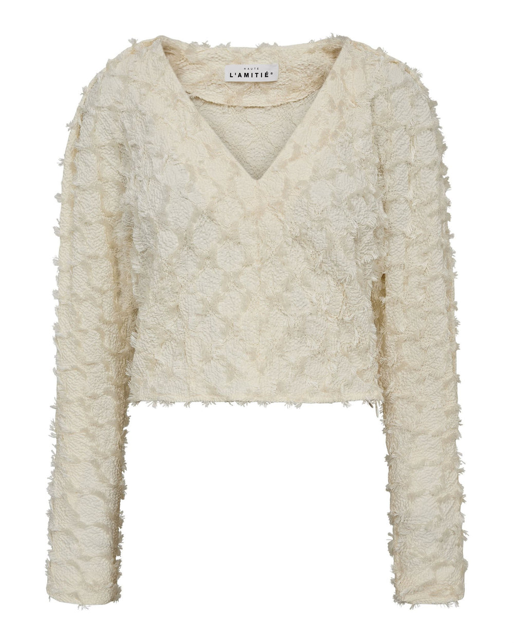 STUFF STRUCTURE V-BLOUSE