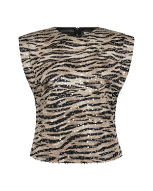 TIGERCC SEQUIN TOP