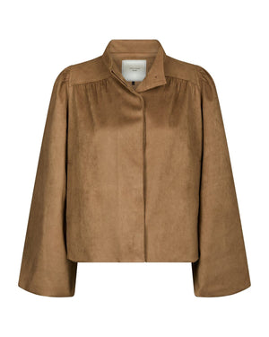 TIRSA FAUX SUEDE JACKET