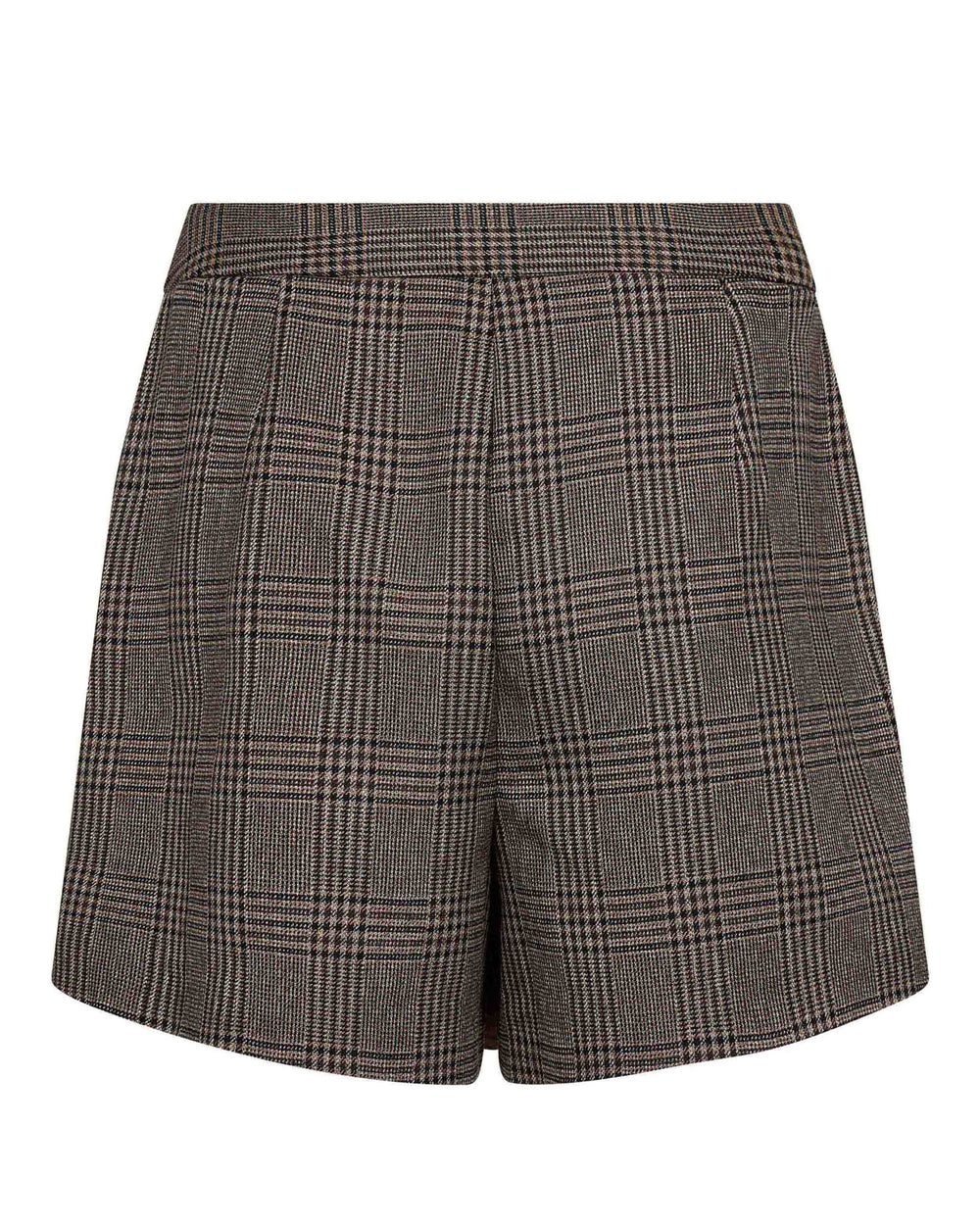 VEYACC CHECK WRAP SKORT