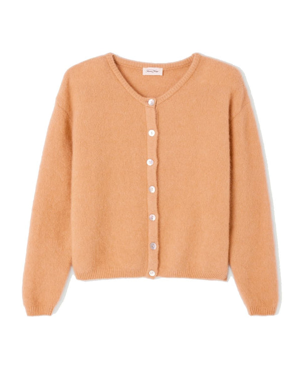 VITOW GILET NOISETTE CHINE