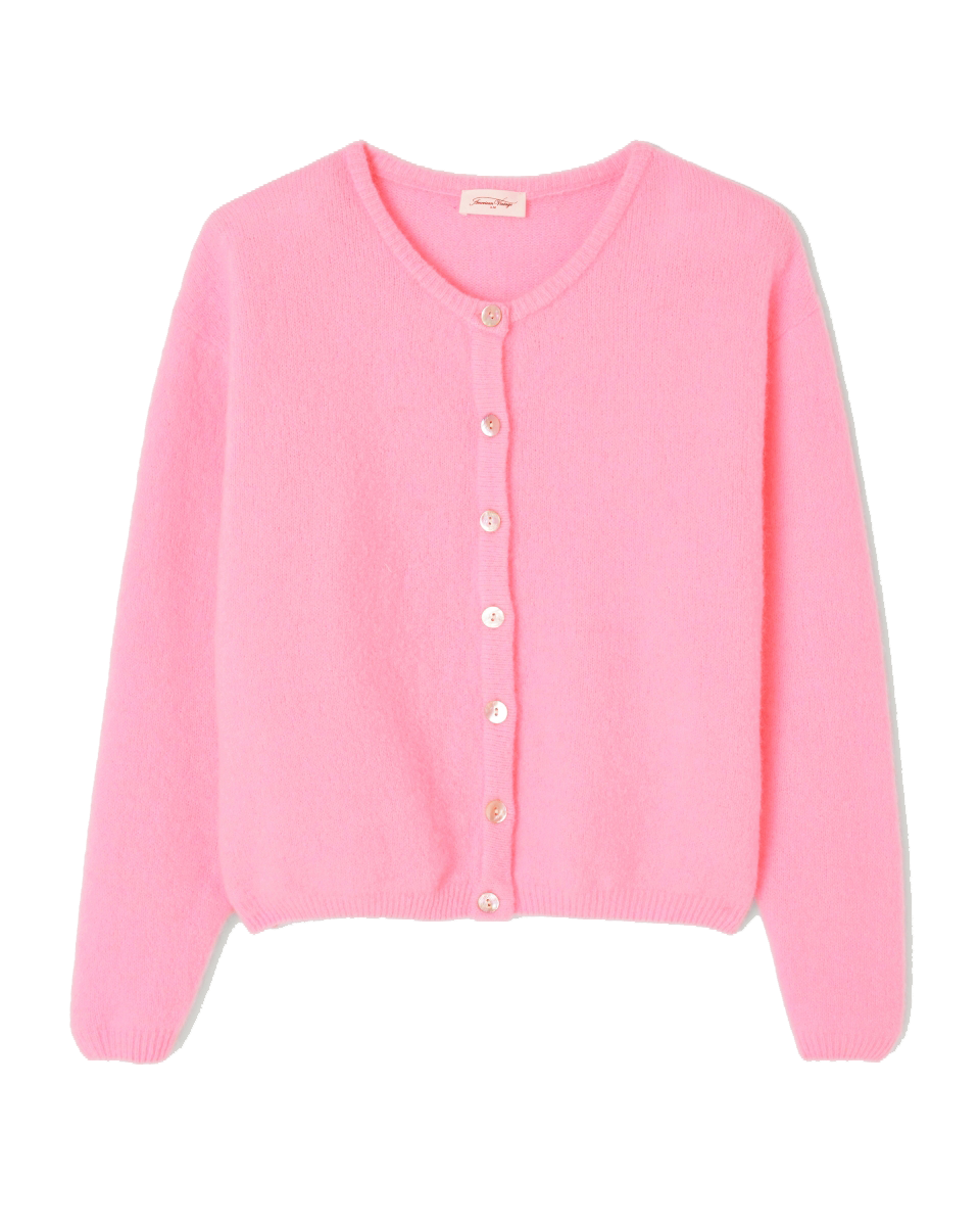 VITOW GILET ROSE CHINE
