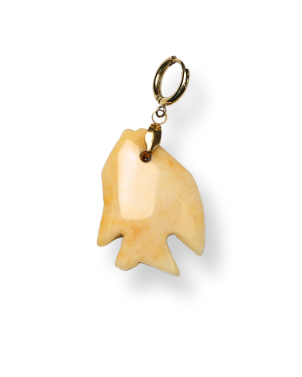 YELLOW FISH PENDANT