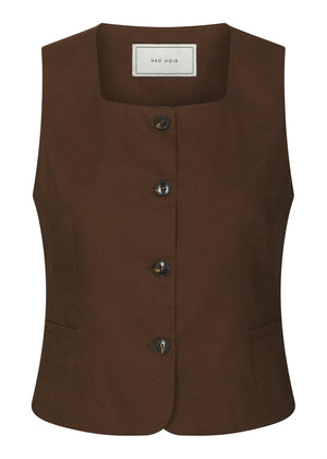 YULA LINEN WAISTCOAT